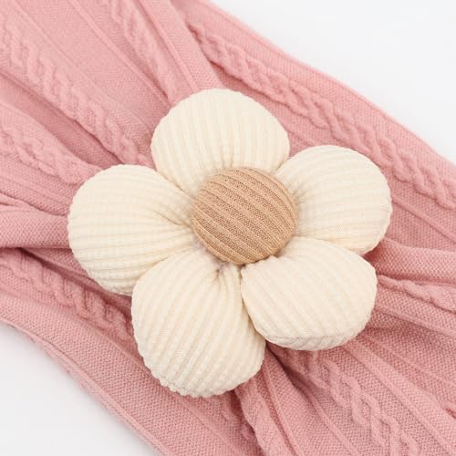 DRESHOW BQUBO Baby Flower Headbands 3 Pcs Set
