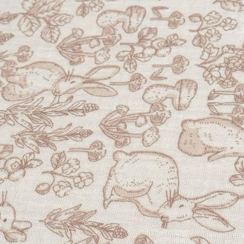 BuLuTu 2 Pack Floral Crib Sheets 52x28 for Boys Girls