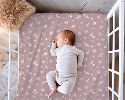 Sorrel Fern Crib Sheets Neutral 2 Pack