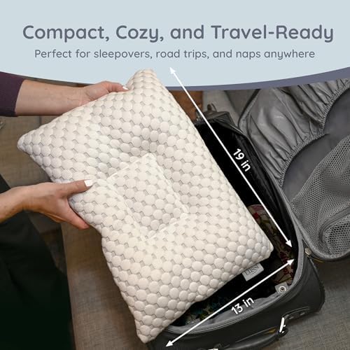 Lussi Company Adjustable Toddler Pillow for 2 Year Olds