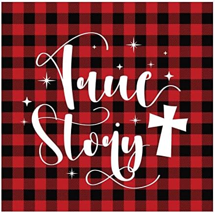 True Story Santa Claus Wall Decal 18in for Kids Room