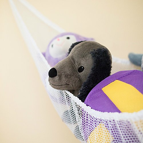 Corner Tidy Jumbo 6 Stuffed Animal Storage Hammock