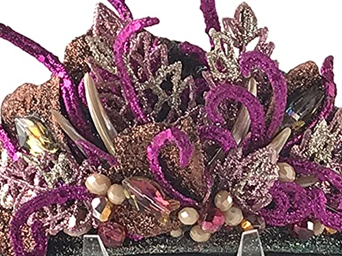 Handmade Unique Glitter Crown Tiara Headband Bali