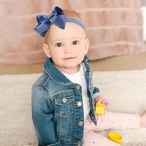 CLLOT Baby Girls Hair Bows Headbands Pack of 20