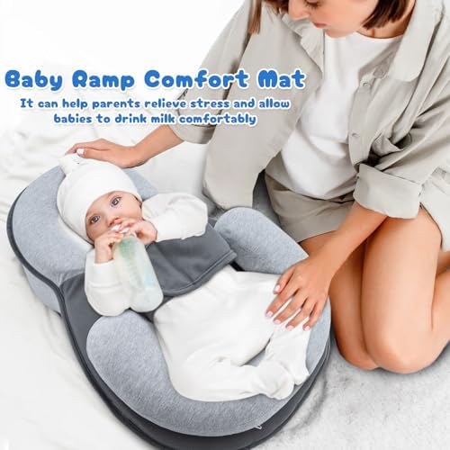 Puzynro Baby Wedge Nursing Support Pillow for Newborn
