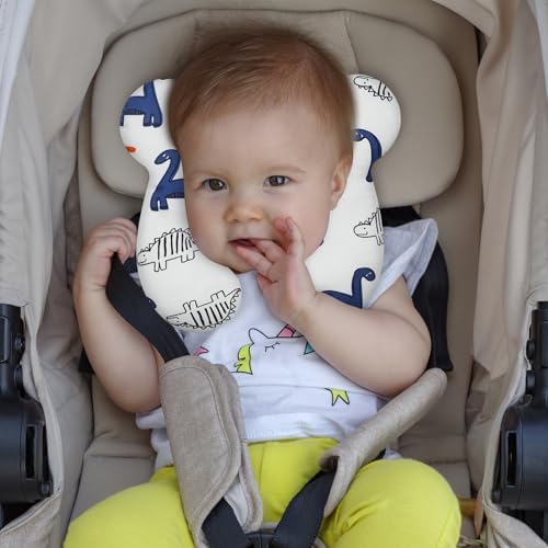 XIGGA Toddler Travel Pillow for Baby Car Seat Airplane