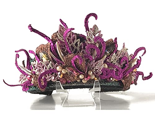 Handmade Unique Glitter Crown Tiara Headband Bali
