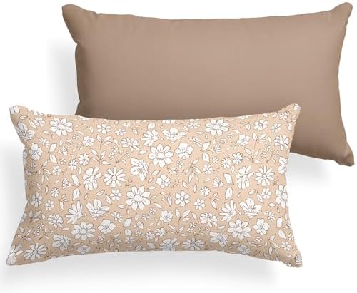 Pobibaby 2 Pack Toddler Pillowcase - Meadow Print