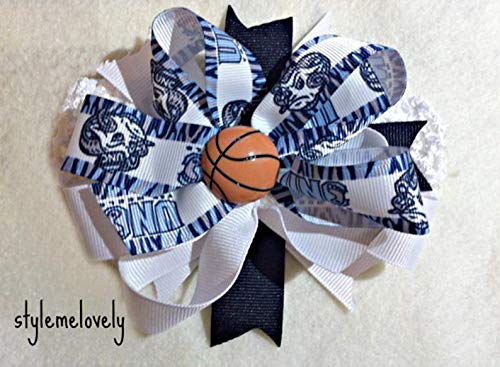 UNC Tarheels Baby Girl Bow Headband for Newborn to Adult 1