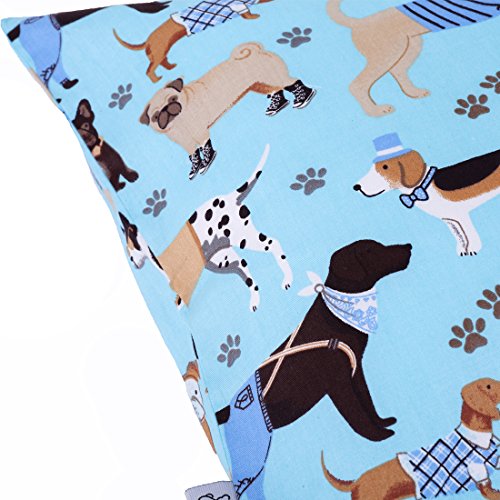Cloele Blue Dog Toddler Pillowcase - 1 Pack