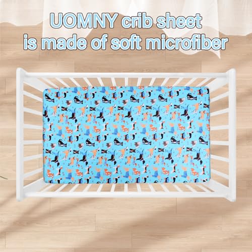 UOMNY Crib Sheet with 360 Degree Wrap
