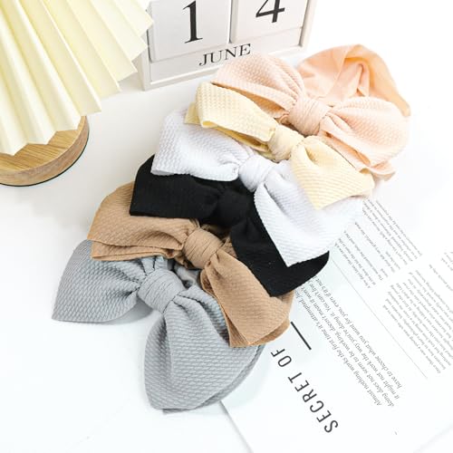 Baby Headbands Hair Bows for Girls 6-12 Months