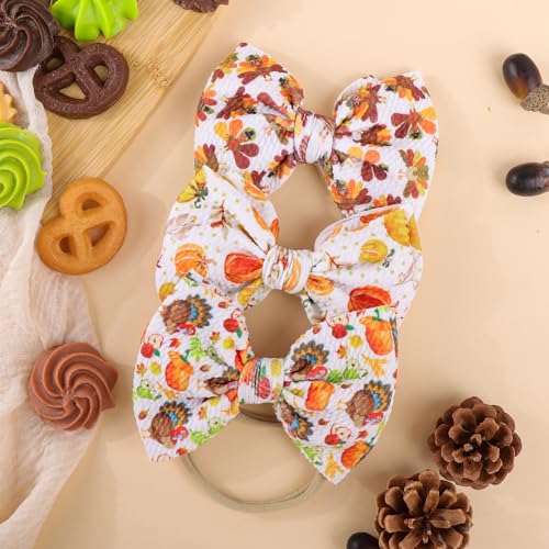 YanJie Thanksgiving Baby Hair Bows for Girls