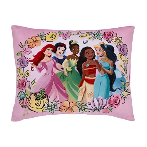 Disney Princesses Courage and Kindness Throw Pillow