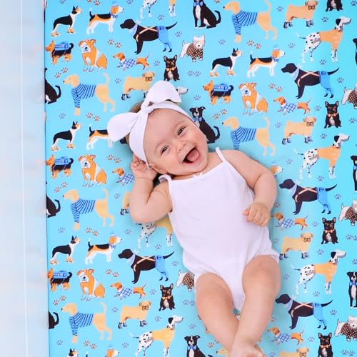 UOMNY Crib Sheet with 360 Degree Wrap