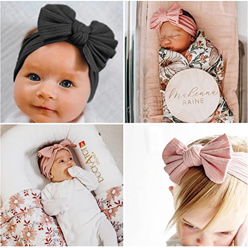 DRESHOW BQUBO Baby Headband with Bow for Girls
