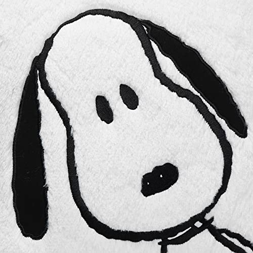 Lambs Ivy Classic Snoopy Furry Decorative Pillow