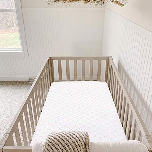 Newton Baby Organic Fitted Crib Sheets 2-Pack - Breathable Muslin Cotton