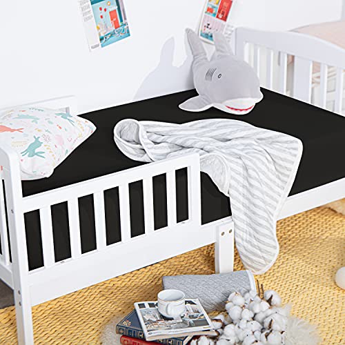 NTBAY Microfiber Fitted Crib Sheet 28x52 Inches