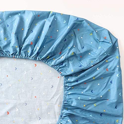 3 Piece 100 Cotton Toddler Sheet Pillowcase Set for Boys and Girls