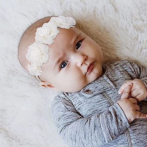 Flower Headband Set for Baby Girl 3pcs