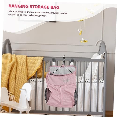 BESTonZON Diaper Caddy Bag Hanging Storage for Crib Stroller and Bed