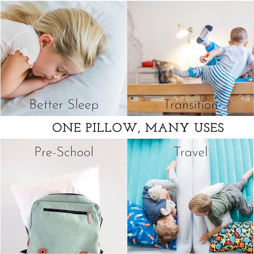 Little Sleepy Head Toddler Pillow with Case - 13x18