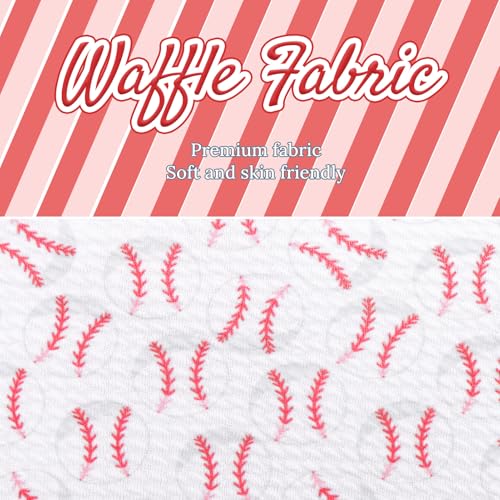 ONENINEDREAM Baseball Baby Bow Headbands for Infant