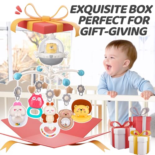 Nicknack Baby Crib Mobile with Music Light and Remote Control