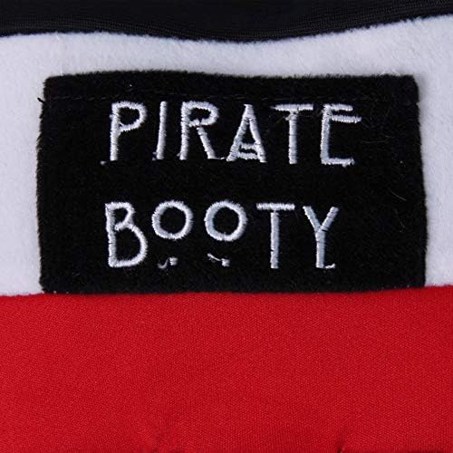Plush Pirate Booty Tooth Fairy Pillow with Pocket 11 Inch