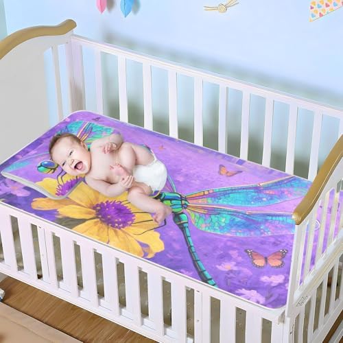 Cooling Baby Mattress Pad 28x52 for Baby Toddler