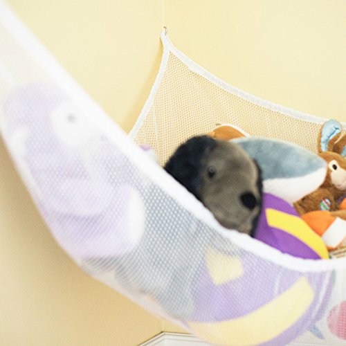 Corner Tidy Jumbo 6 Stuffed Animal Storage Hammock