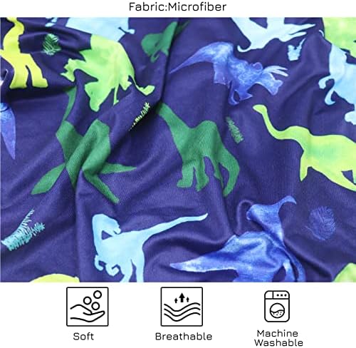 TANOFAR Dinosaur Pillowcase 2 Pack Toddler