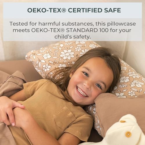 Pobibaby 2 Pack Toddler Pillowcase - Meadow Print