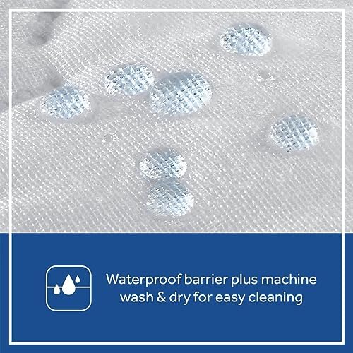 Sealy Baby 2-Pack Fitted Waterproof Crib Mattress Protector Pad - White