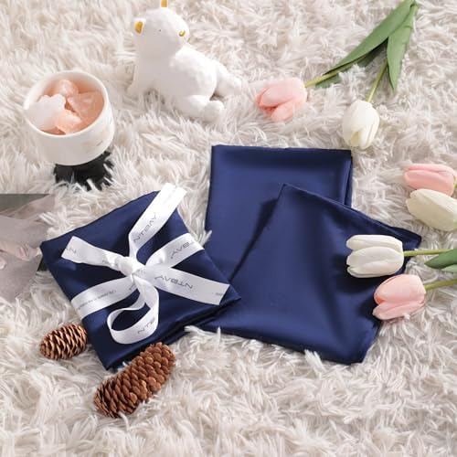 NTBAY Matte Satin Toddler Pillowcases 2 Pack