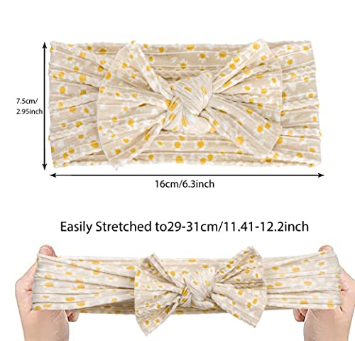 Soft Floral Headband for Baby Girls