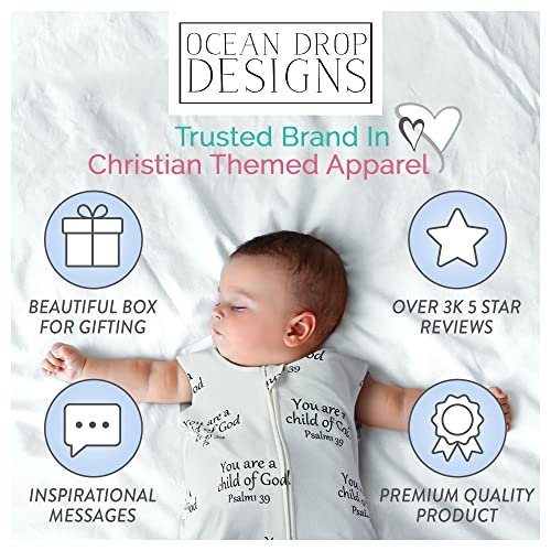 Ocean Drop Designs Sleep Sack for 16-24 lbs Baby