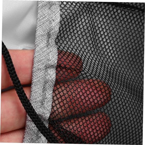 QUMIIRITY 1pc Crib Storage Bag Multi Functional Hanging Diaper Organizer Grey