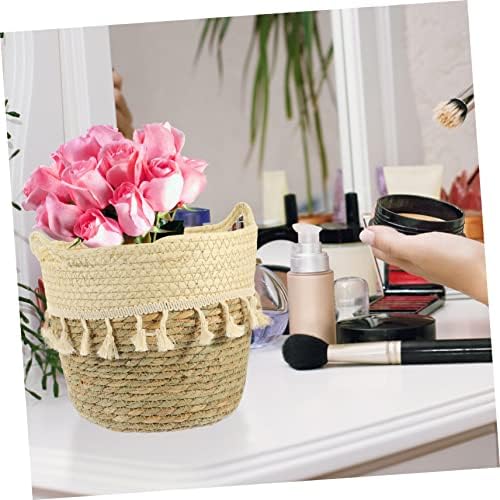 BUGUUYO Woven Storage Basket Toy Organizer