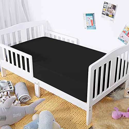 NTBAY Microfiber Fitted Crib Sheet 28x52 Inches