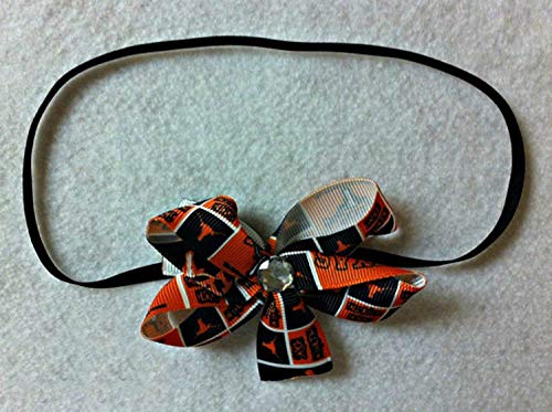 Handmade Longhorns Baby Girl Hair Headband