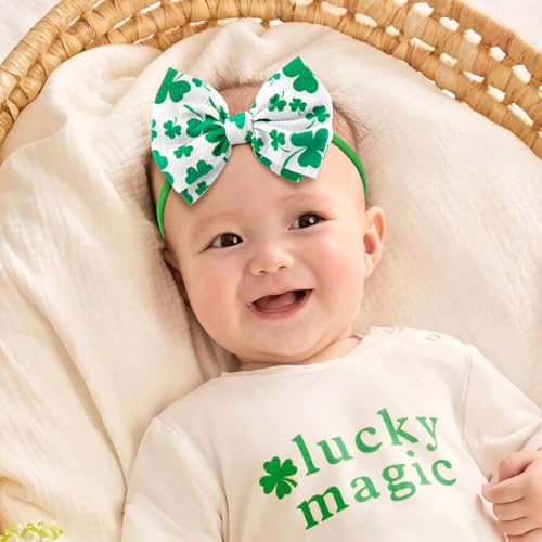 YanJie St Patricks Day Baby Girl Headband