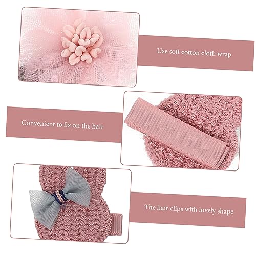 IWOWHERO 8-Piece Baby Hair Clips Set for Girls and Boys