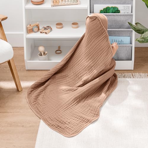 Comfy Cubs Hooded Towel 2-Pack - 6 Layer Muslin Cotton