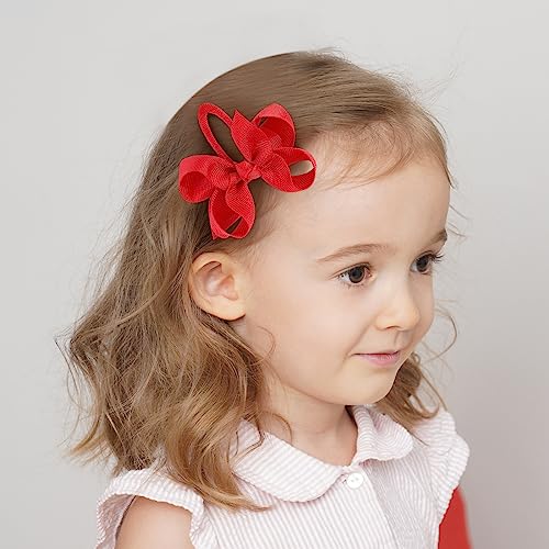 YHXX YLEN 80PCS Baby Hair Bows Clips for Girls