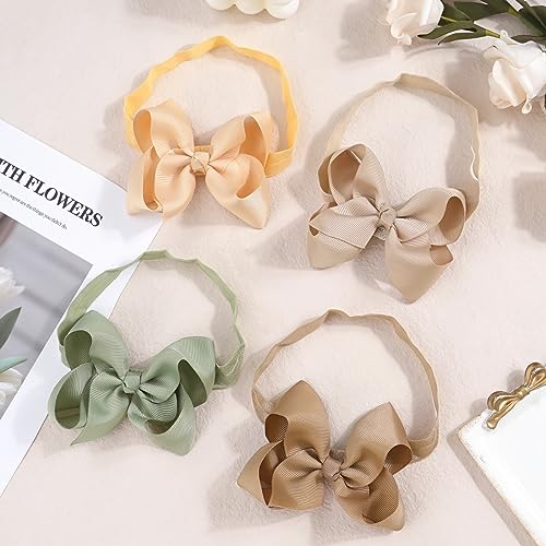 CLLOT Baby Girls Hair Bows Headbands Pack of 20