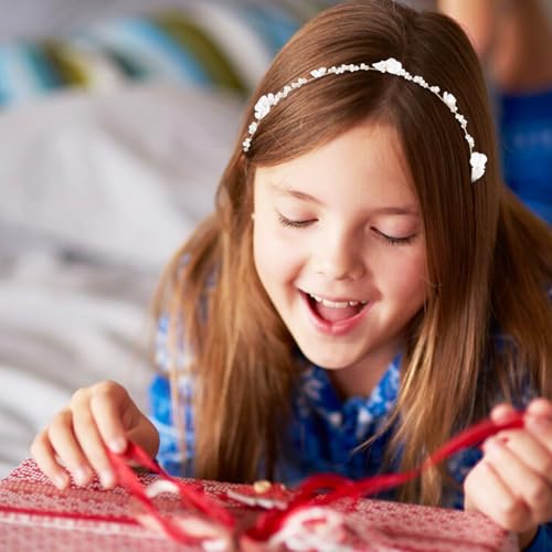 Heygueo Flower Girls Headpiece Wedding Accessory