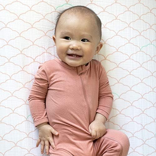 Newton Baby Organic Fitted Crib Sheets 2-Pack - Breathable Muslin Cotton