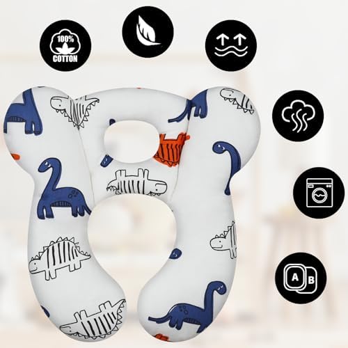 XIGGA Toddler Travel Pillow for Baby Car Seat Airplane